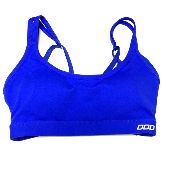 lorna jane blue sports bra